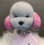 OPAWZ Model Dog Head Wig - Grey (DW12)