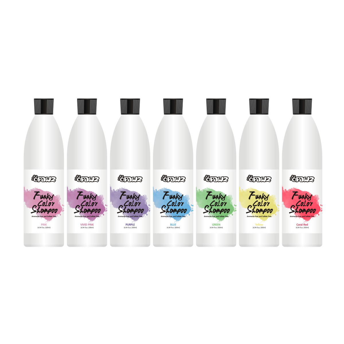 OPAWZ Funky Color Shampoo - Pink - 500ml (FC03)