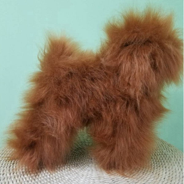 OPAWZ Toy Poodle Modelo Perro con Peluca de 4 Colores Paquete Económico (VP25)