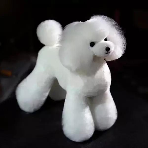 White Show Dog Model Dog Whole Body Wig – OPAWZ