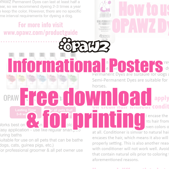 FREE Digital Download - OPAWZ Informational Posters & Resources