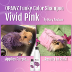 OPAWZ Funky Color Shampooing - Rose vif - 500 ml (FC06)