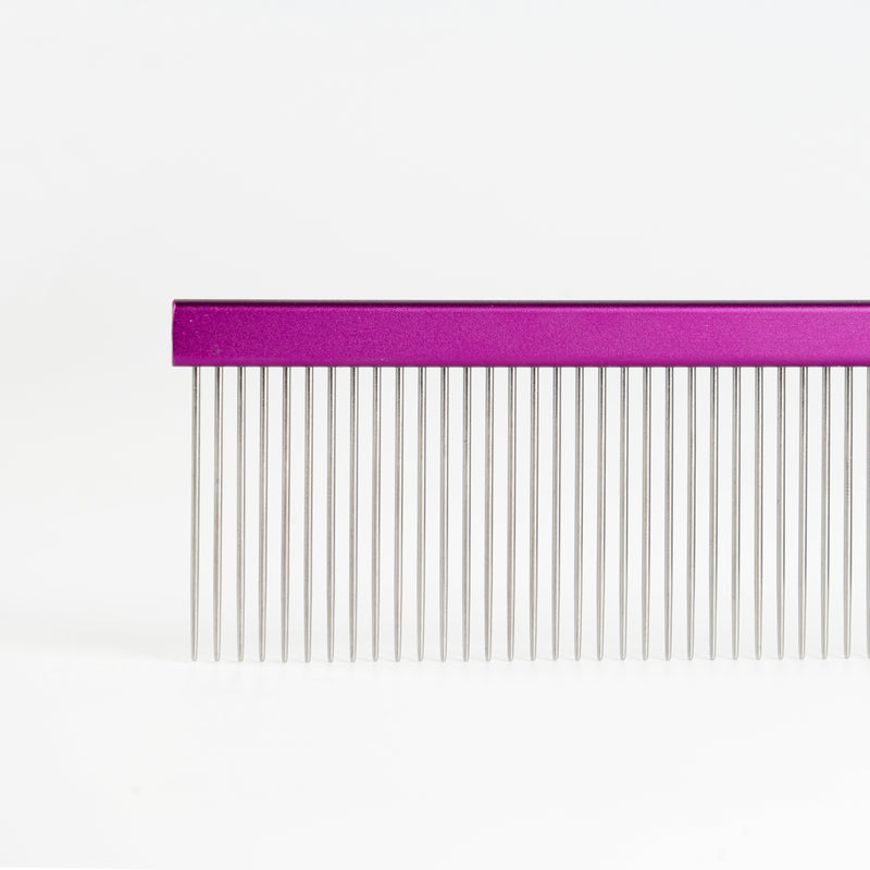 OPAWZ Professional Grooming Tail Comb (7.2" x 0.94", 45 Teeth) - 01