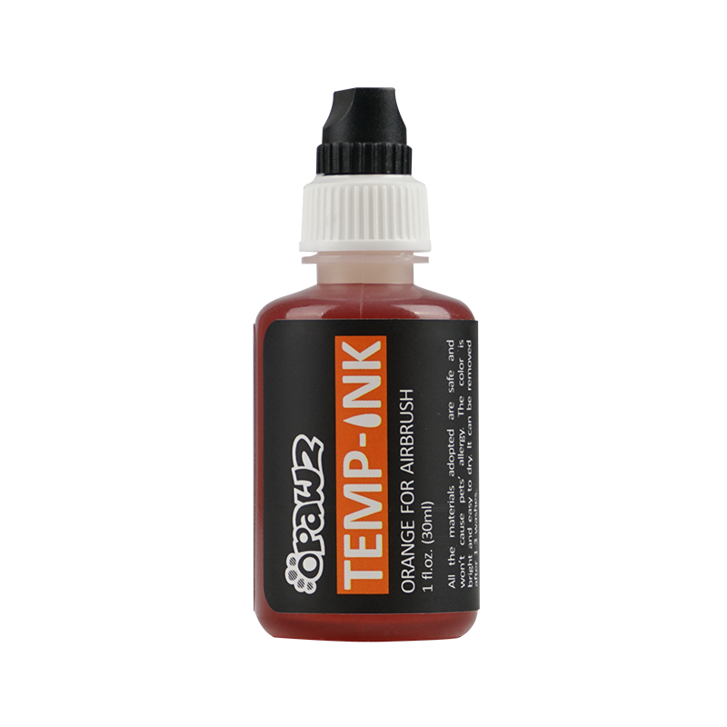 OPAWZ Temporary Pet Color Ink for Airbrush - Orange