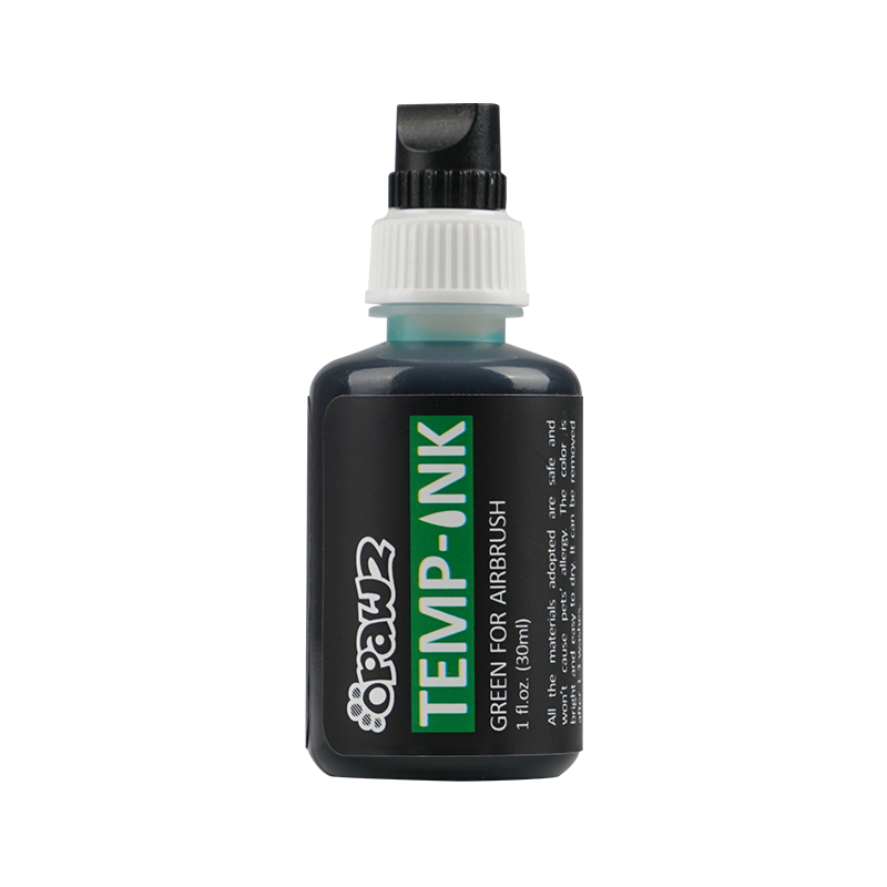 OPAWZ Temporary Pet Color Ink for Airbrush - Green